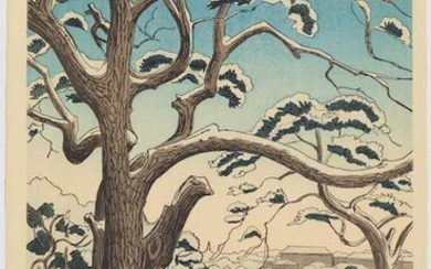 NOEL NOUET (1885–1969): FOUR WOODBLOCK PRINTS OF THE SERIES TOKYO FUKEI.