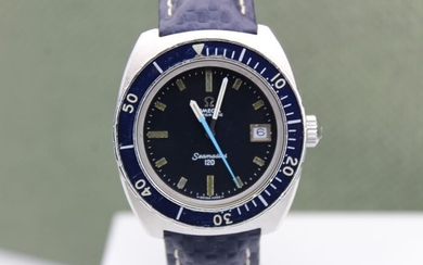 Omega - Seamaster 120 - Diver - Shadow blue dial - Big Crown - 166088 - Men - 1960-1969