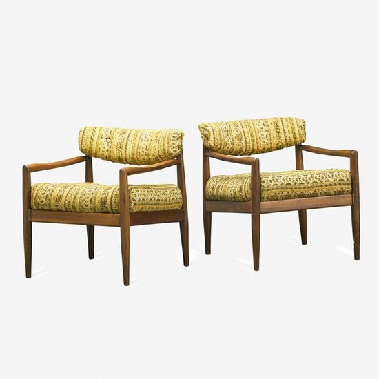 PAIR OF ADRIAN PEARSALL FOR CRAFT ASSOCIATES LOUNGE