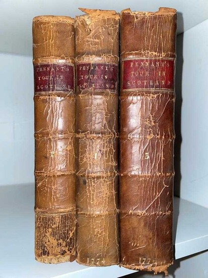 PENNANT (T) A Tour in Scotland, vols. 1-3, 1774 and 1776, 4to, mixed editions; CORDINER (C)