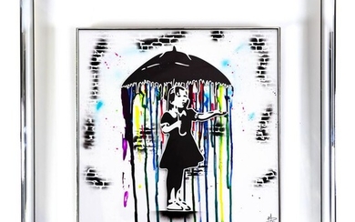 PLM-Art - La fille au parapluie