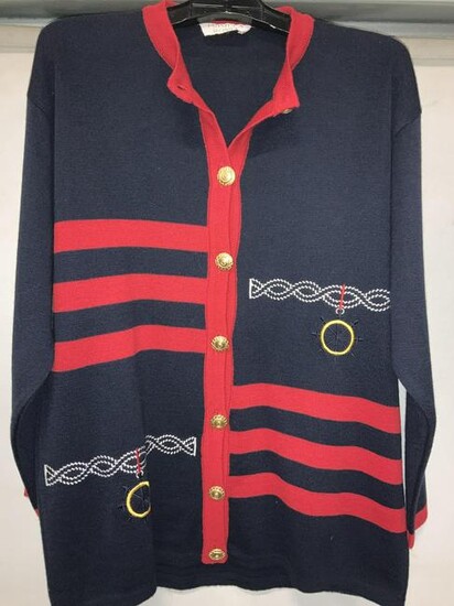 PRIMULA ROSSA Nautical Sweater Jacket