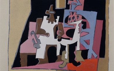 Pablo Picasso (1881-1973) - Intérieur, 1933 - Sought-after pochoir!