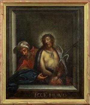 Painting, "Ecce Homo" (1) - canvas - 17th century