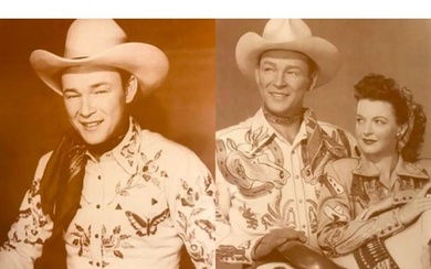 Pair of Cowboy Roy Rogers Photo Prints