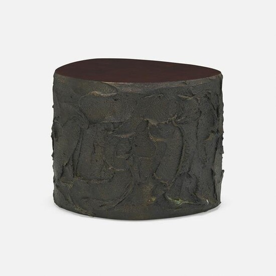 Paul Evans, Sculpted Bronze occasional table