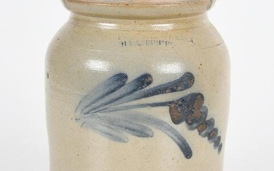 Pennsylvania Stoneware Jar, Cowden & Wilcox