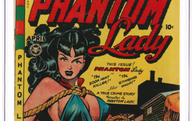 Phantom Lady #17 (Fox, 1948) CGC FN+ 6.5 Cream...