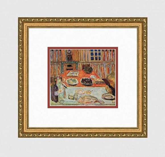 Pierre Bonnard The Dining Room Atelier Draeger Freres print