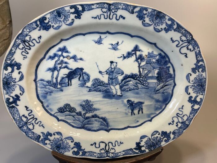 Plate (1) - Porcelain - Small dish - China - Qianlong (1736-1795)