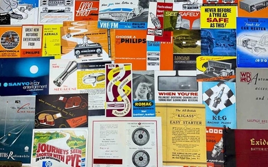 Quantity of Motor Accessory Catalogues / Sales Brochures Offered without reserve