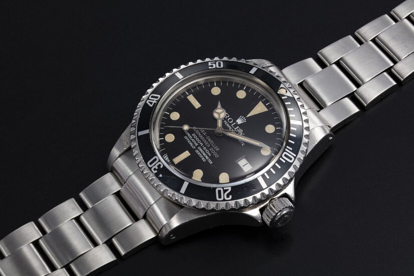 ROLEX, A STAINLESS STEEL OYSTER PERPETUAL SEA-DWELLER (Mk 1 “Patent Pending”), Ref. 1665