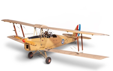 Royal Flying Corps Dehavilland Tiger Moth Model Airplane