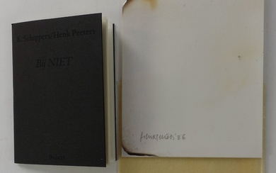 SCHIPPERS, K. & H. PEETERS. Bij NIET. (Rott.), Bébert, (1986). Sm-8°. Owrps. W. tipped in...