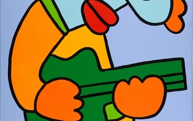 Thierry Noir My super special green jazz guitar and me