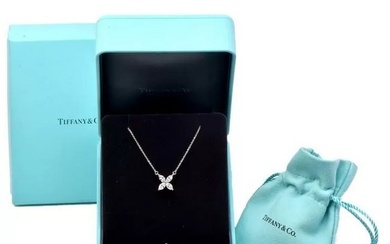 Tiffany & Co Large Victoria 0.81ct Diamond Platinum Necklace