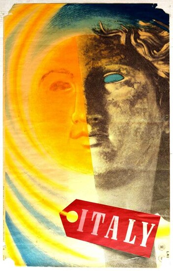 Travel Poster Italy ENIT Lali Italian Sculpture