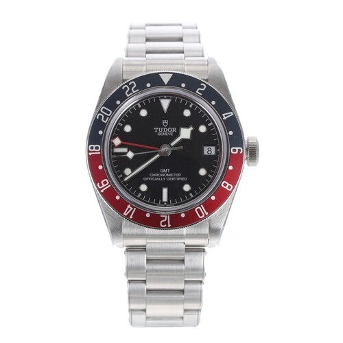 Tudor Black Bay GMT automatic stainless steel gentleman's wr...