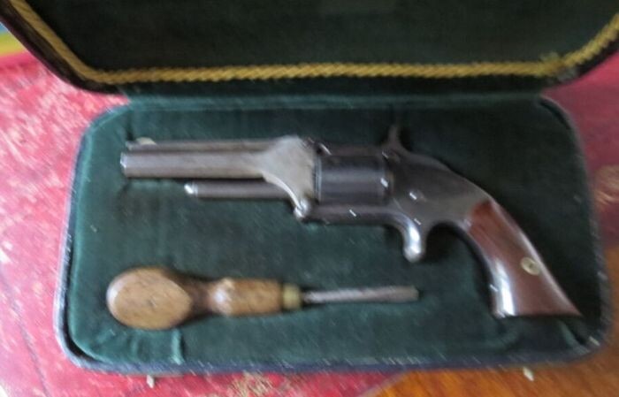United States of America - Smith & Wesson - Model 1 1/2 1st Issue - Cased - Rimfire - Revolver - 32