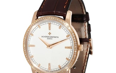 Vacheron Constantin Patrimony 81578/000R-9354 Mens Watch in 18k Rose Gold