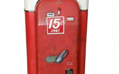 Vendo 44 Original Paint Coke Vending Machine