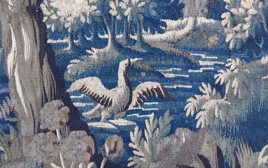Verdure tapestry - Silk, Wool - Second half 17th century