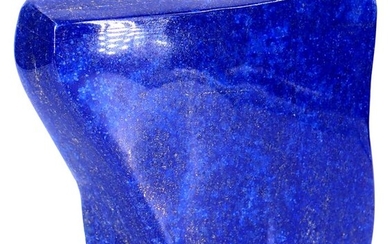 Very Decorative Blue Lapis Lazuli Freeform - 135×125×25 mm - 978.8 g