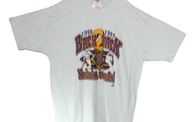 Vintage Original LSU Tigers T-Shirt XXXL Baseball Champs Gray Not Worn 86524