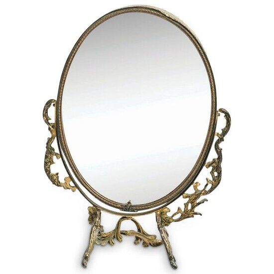 Vintage Oval Shaped Vanity Mirror