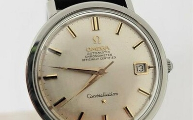 Vintage S/Steel OMEGA CONSTELLATION Automatic Watch 1960s Cal 561* 168004 EXLNT