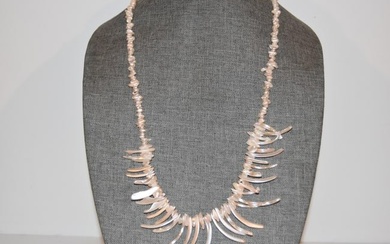 Vintage mother of pearl Necklace