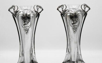 WMF - Vase (2) - Silver-plated