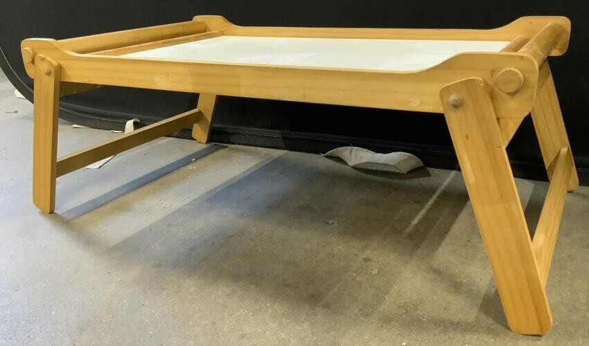 Wooden Folding Bed In Breakfast Table