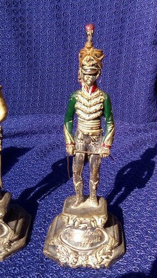 toy soldier (6) - .800 silver - Italy - Second half 20th century