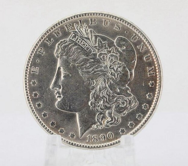1890-P Morgan Silver Dollar MS64-MS65 (90% Silver)