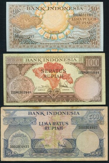 1959 Indonesian Notes (3)