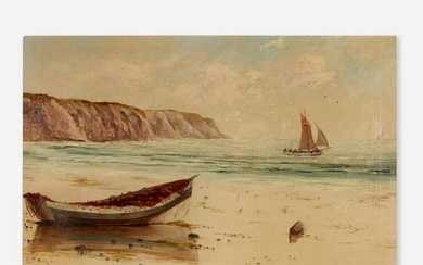 19th Century, Untitled (Boats by the Shore)