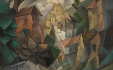 Jean Metzinger (1883-1956), Paysage cubiste