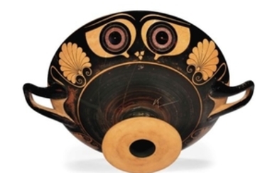 AN ATTIC BILINGUAL EYE-CUP, CIRCA 520 B.C.