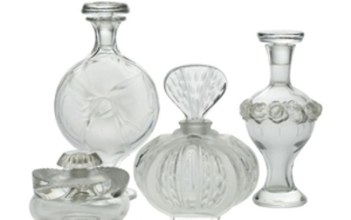 Marie-Claude Lalique (1935-2003), a clear and frosted...