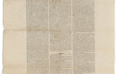 SIEGE OF BOSTON – A LETTER from General LEE to General BURGOYNE, dated June 7, 1775; received at Boston July 5. Printed from the New-York Gazetteer, July 6. [Boston: 1775.]