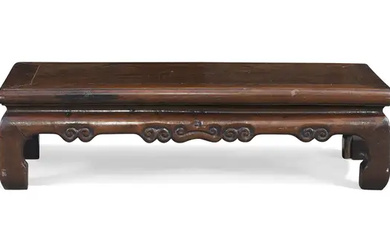 A Chinese hongmu scholar's stand, Qing dynasty, 19th century In the form...