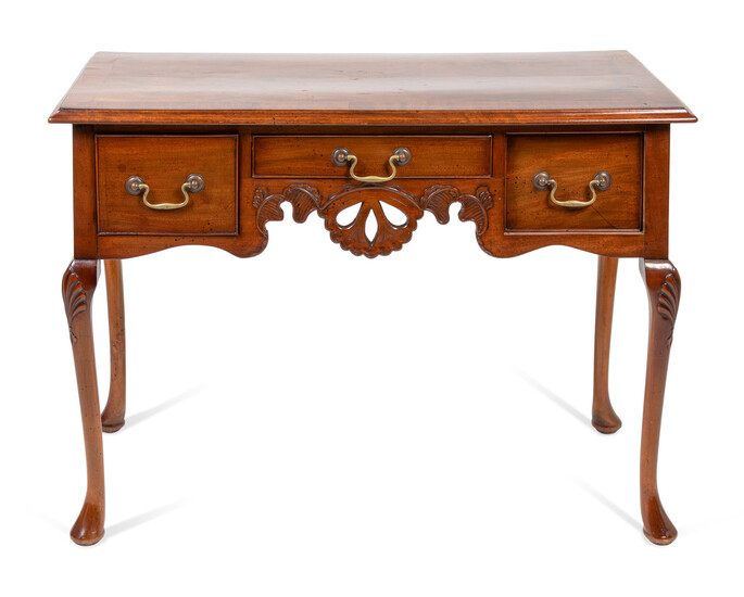 A Chippendale Style Mahogany Dressing Table