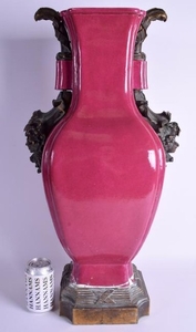 A VERY LARGE 19TH CENTURY FRENCH CHINESE STYLE VASE