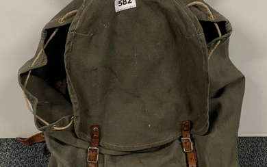 A WWII Swedish Army rucksack.