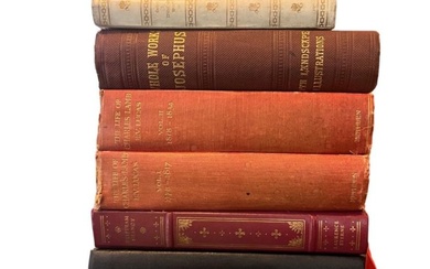 A collection of vintage and antique Religious interest books to...