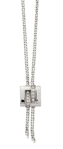 A diamond tassel pendant, by Boucheron, with...