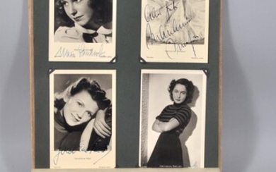 Album autograph cards