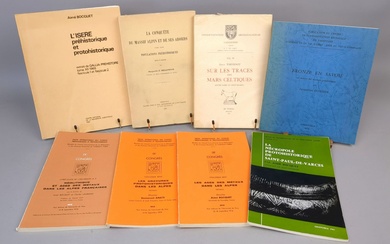 [Alpes] [Savoie] [Isère]. 8 volumes, dont: THEVENOT... - Lot 82 - Richard Maison de ventes