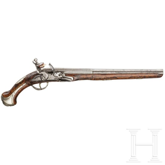 An Italian flintlock pistol, circa 1700